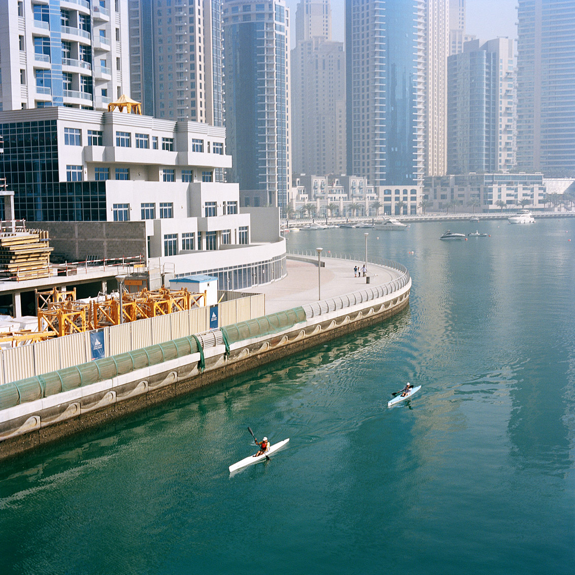 Quartier de la marina de Dubaï.