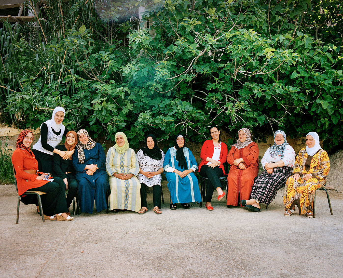 Les femmes de la coopérative Achifae (guérison en Berbère) du village de Ben Smim, Maroc.
